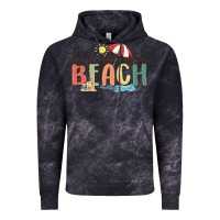 Cloud Black life is better at the beach Vintage Hoodie - MaliasSmallBusiness