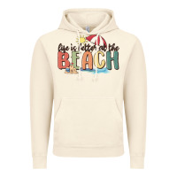 Vintage Artic life is better at the beach Vintage Hoodie - MaliasSmallBusiness