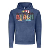 Vintage Denim life is better at the beach Vintage Hoodie - MaliasSmallBusiness