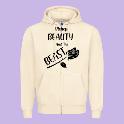 Wrt Beauty And The Beast Zipper Hoodie Designed By Bettercallsaul