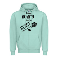 Seafoam Wrt Beauty And The Beast Zipper Hoodie - Bettercallsaul