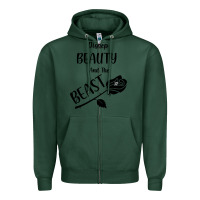 Sports Green Wrt Beauty And The Beast Zipper Hoodie - Bettercallsaul