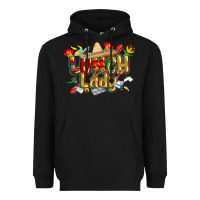 Black cinco de mayo lunch lady Heavyweight Hoodie - CowGirlArtShop