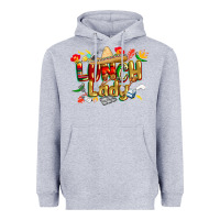 Heather Grey cinco de mayo lunch lady Heavyweight Hoodie - CowGirlArtShop