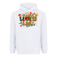White cinco de mayo lunch lady Heavyweight Hoodie - CowGirlArtShop