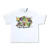 White booze beads Urban Heavy Tee - MaliasSmallBusiness