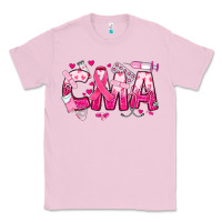 Bubblegum Pink breast cancer cma certified medical assistant Classic Tee - JahusDesignShop