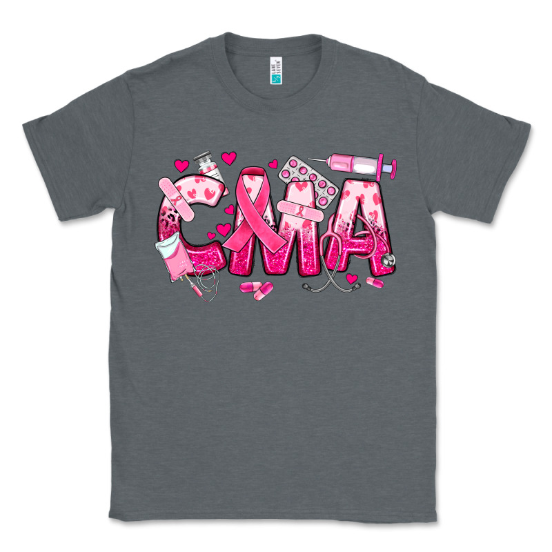 Breast Cancer Cma Certified Medical Assistant Classic Tee by JahusDesignShop | Teevron