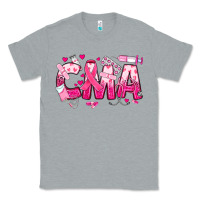 Heather Grey breast cancer cma certified medical assistant Classic Tee - JahusDesignShop
