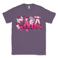 Lavender breast cancer cma certified medical assistant Classic Tee - JahusDesignShop