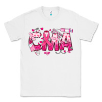 White breast cancer cma certified medical assistant Classic Tee - JahusDesignShop