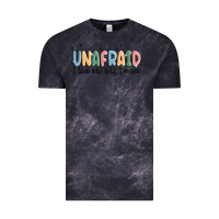 Cloud Black unafraid Vintage Tee - MaliasSmallBusiness