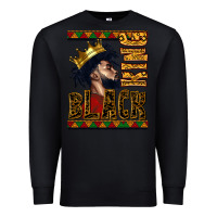 Black black king Premium Sweatshirt - CowGirlArtShop