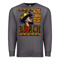 Charcoal Heather black king Premium Sweatshirt - CowGirlArtShop