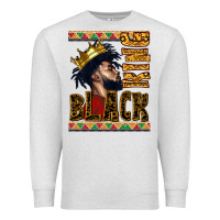 Oatmeal Heather black king Premium Sweatshirt - CowGirlArtShop