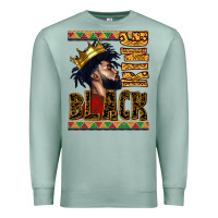 Seafoam black king Premium Sweatshirt - CowGirlArtShop