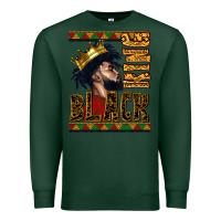 Sports Green black king Premium Sweatshirt - CowGirlArtShop