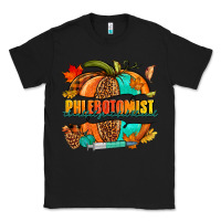 Black Phlebotomist pumpkin Classic Tee - NancyCooperArtShop