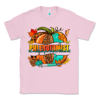 Bubblegum Pink Phlebotomist pumpkin Classic Tee - NancyCooperArtShop
