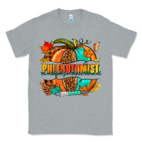 Heather Grey Phlebotomist pumpkin Classic Tee - NancyCooperArtShop