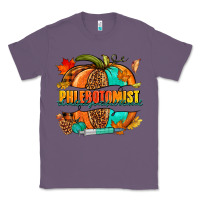Lavender Phlebotomist pumpkin Classic Tee - NancyCooperArtShop