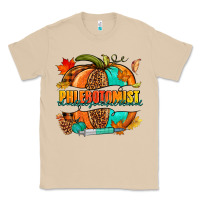 Mushroom Phlebotomist pumpkin Classic Tee - NancyCooperArtShop