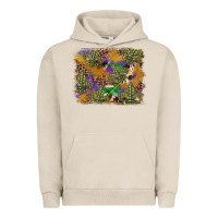 Pigment French Oak mardi gras plaid purple glitter cowhide  leopard Urban Hoodie - FaDigitalArtStudio