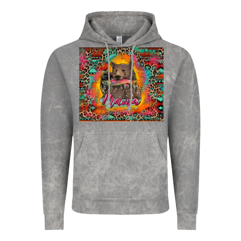 Mama Bear Leopard And Aztec Vintage Hoodie by RanaPortraitStore | Teevron