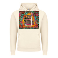 Vintage Artic mama bear leopard and aztec Vintage Hoodie - RanaPortraitStore