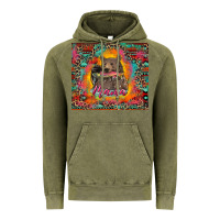 Vintage Olive mama bear leopard and aztec Vintage Hoodie - RanaPortraitStore