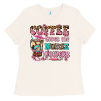 Bone coffee gives me nurse power Ladies Tee - AdoDesignShop