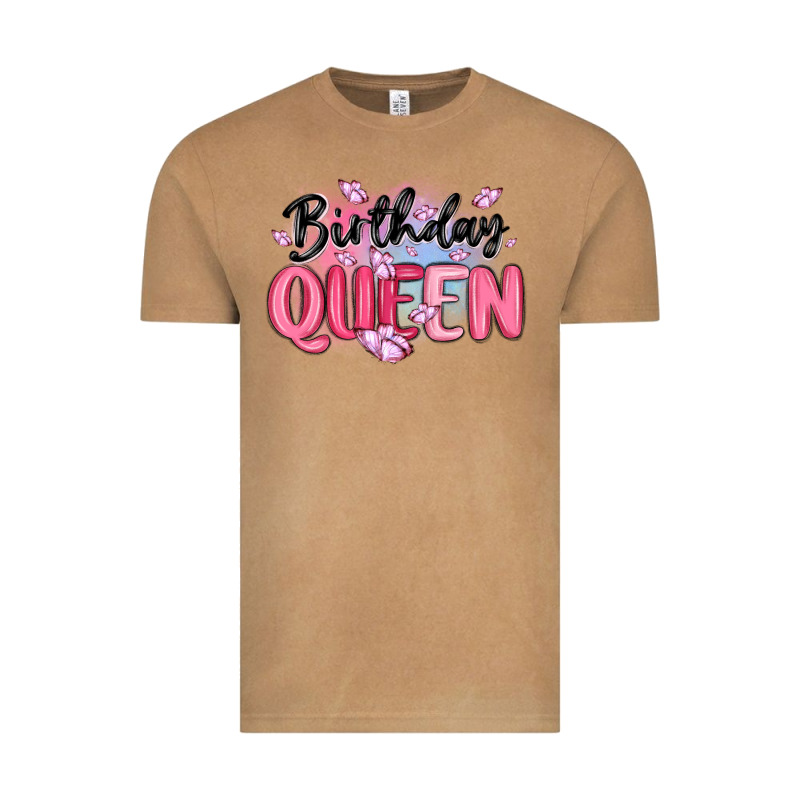 Birthday Queen Vintage Tee by MaliasSmallBusiness | Teevron