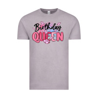 Vintage Zinc birthday queen Vintage Tee - MaliasSmallBusiness