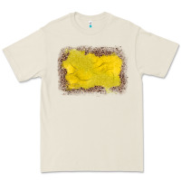 Bone gemstone yellow leopard background Premium Tee - JahusDesignShop
