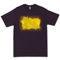 Plum gemstone yellow leopard background Premium Tee - JahusDesignShop