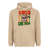 Mushroom cinco de mayo with skull Heavyweight Hoodie - CowGirlArtShop