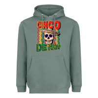 Sage cinco de mayo with skull Heavyweight Hoodie - CowGirlArtShop