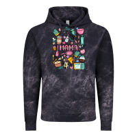 Cloud Black can't talk right now doing mama stay at home stuff Vintage Hoodie - MaliasSmallBusiness