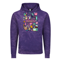 Cloud Purple can't talk right now doing mama stay at home stuff Vintage Hoodie - MaliasSmallBusiness