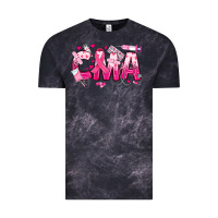Cloud Black breast cancer cma certified medical assistant Vintage Tee - JahusDesignShop