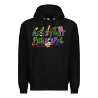 Black assistant principal mardi gras Premium Hoodie - CowGirlArtShop