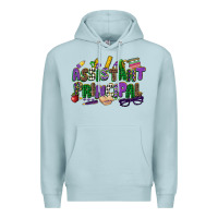 Blue Mist assistant principal mardi gras Premium Hoodie - CowGirlArtShop