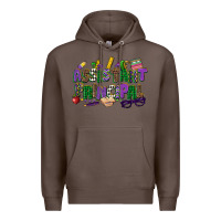 Coffee assistant principal mardi gras Premium Hoodie - CowGirlArtShop