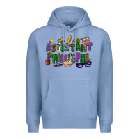 Colony Blue assistant principal mardi gras Premium Hoodie - CowGirlArtShop