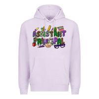 Lilac assistant principal mardi gras Premium Hoodie - CowGirlArtShop