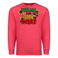 Cardinal dream but stay woke juneteenth Premium Sweatshirt - CowGirlArtShop