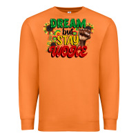 Carrot dream but stay woke juneteenth Premium Sweatshirt - CowGirlArtShop
