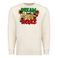 Sandshell dream but stay woke juneteenth Premium Sweatshirt - CowGirlArtShop