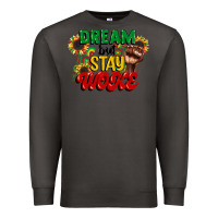 Smoke dream but stay woke juneteenth Premium Sweatshirt - CowGirlArtShop