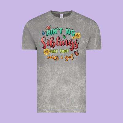 Aint No Siblings Like That Ones I Got Vintage Tee Designed By Maliassmallbusiness